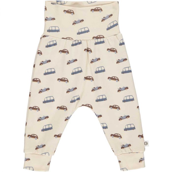Car Pants Baby - Buttercream - Gabrielle's Biloxi