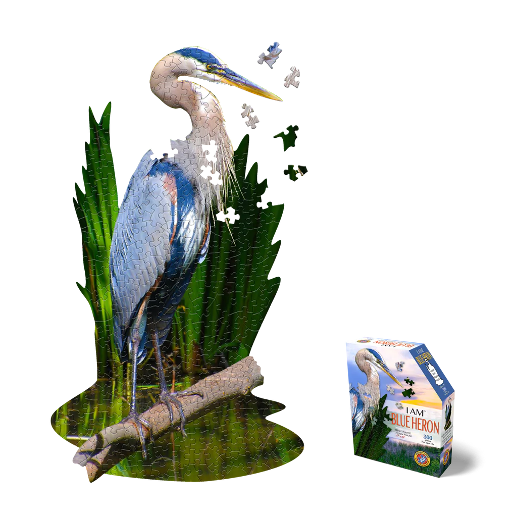 I Am Blue Heron 300 Puzzle - Gabrielle's Biloxi