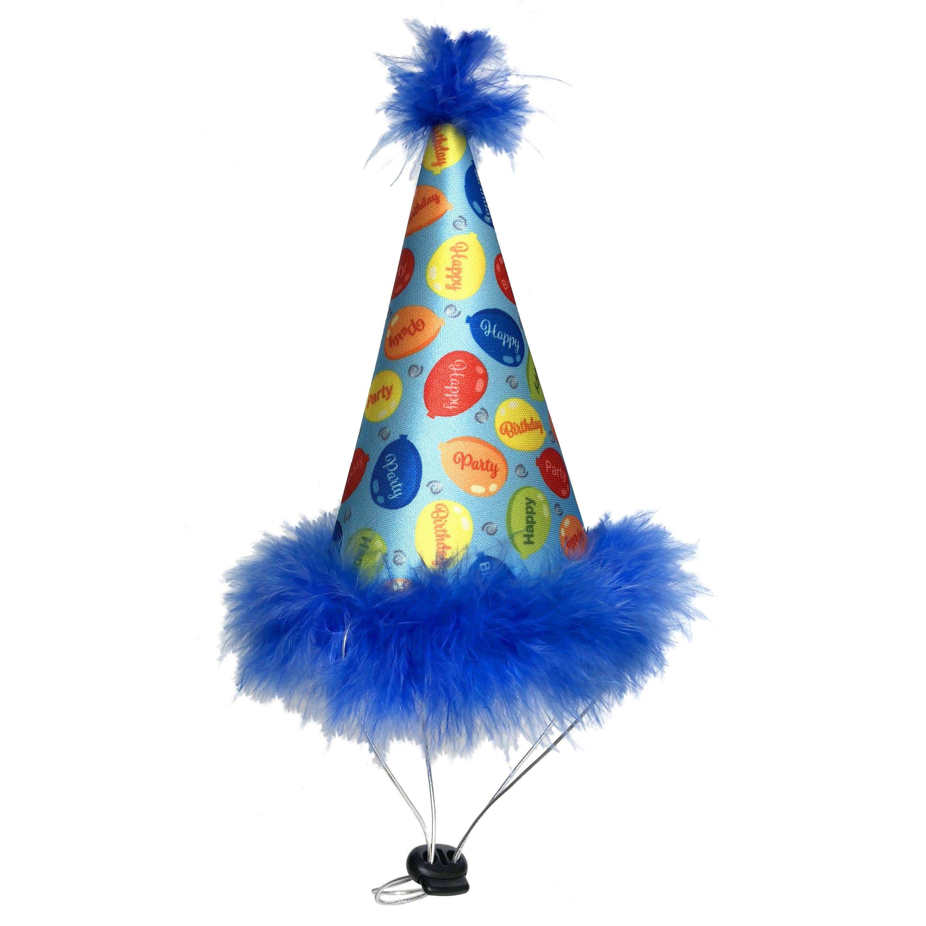 H&K Party Hat - Party Time Blue with SnugFit® - Gabrielle's Biloxi