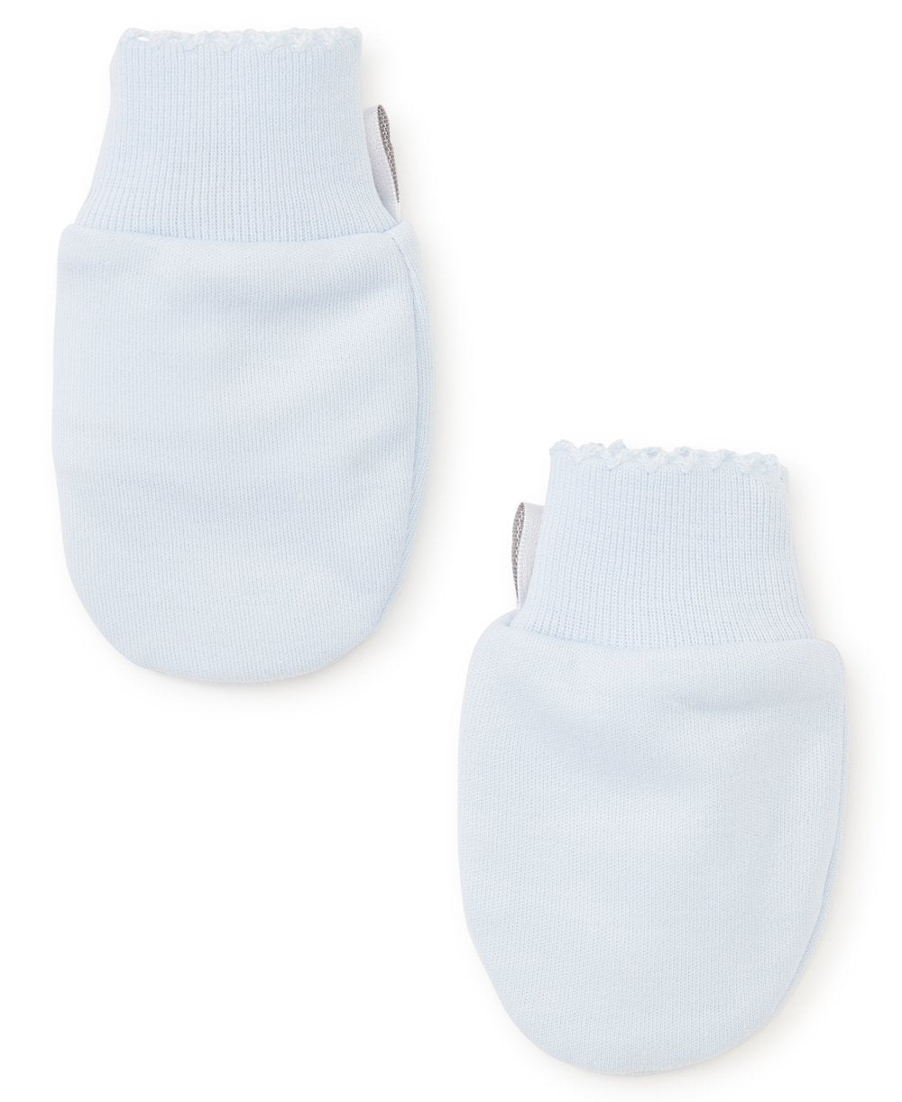 Kissy Kissy Basics Mittens - Light Blue / Light Blue - Gabrielle's Biloxi