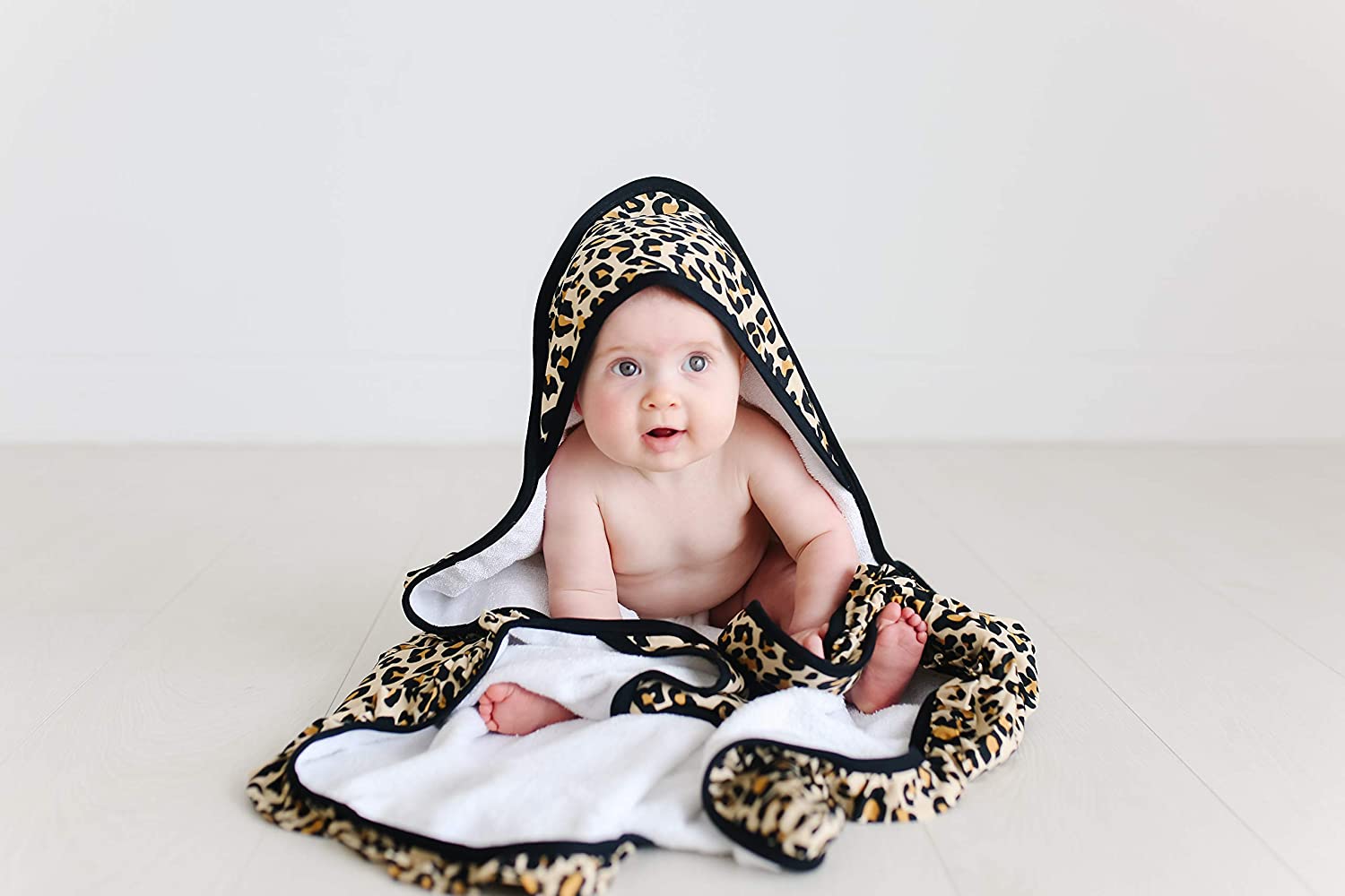 Posh Peanut Lana Tan - Ruffled Hooded Towel - Gabrielle's Biloxi