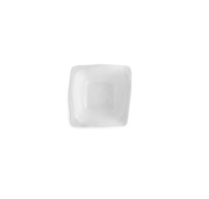 Ruffle White Melamine Square Dip Bowl - Gabrielle's Biloxi
