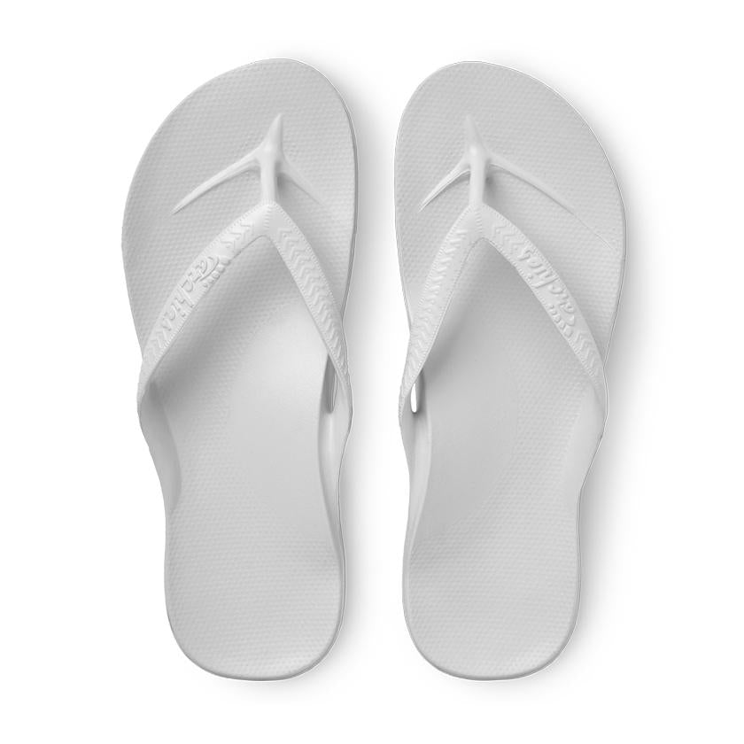 Archies Flip Flops White - Gabrielle's Biloxi