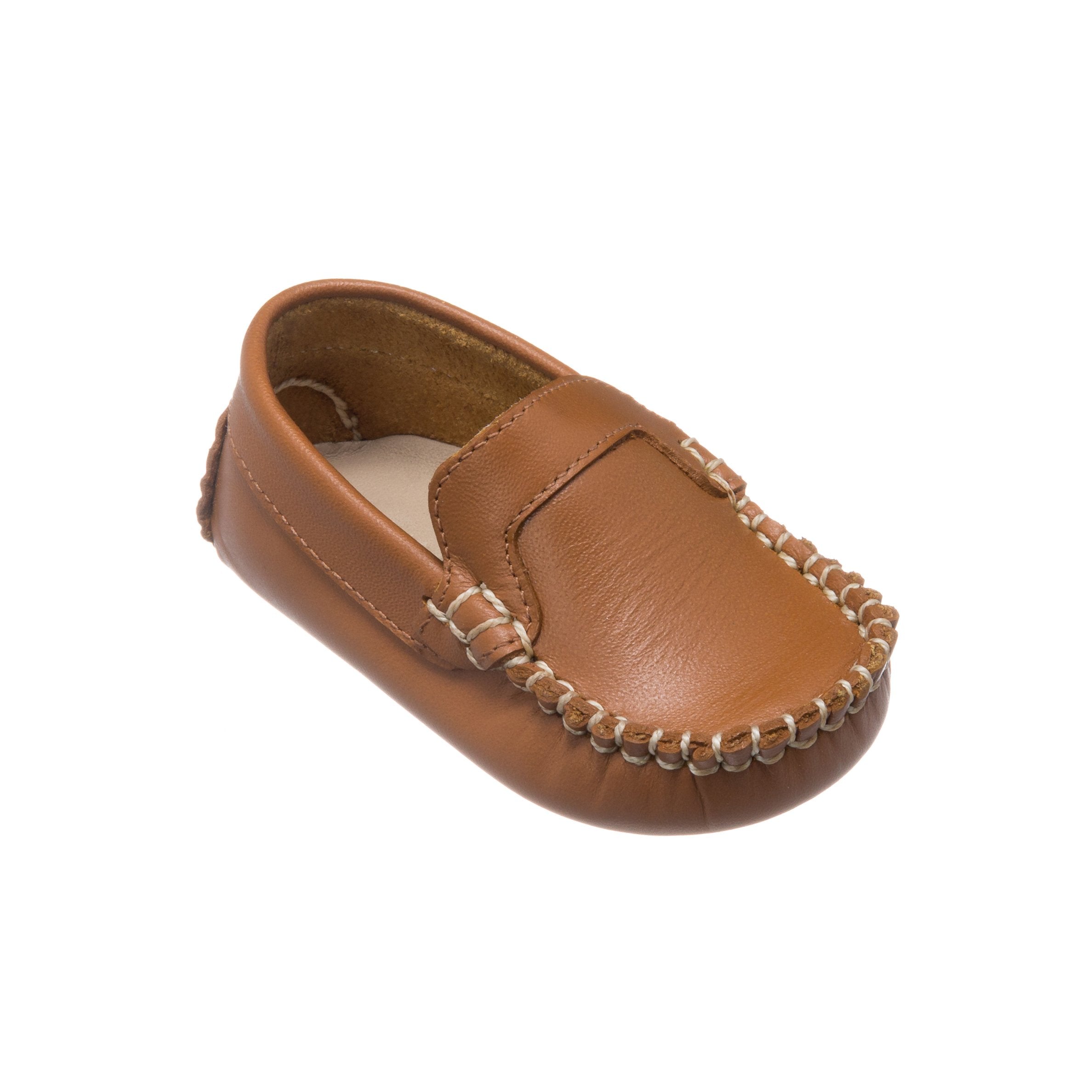 Baby Moccasins- Natural - Gabrielle's Biloxi