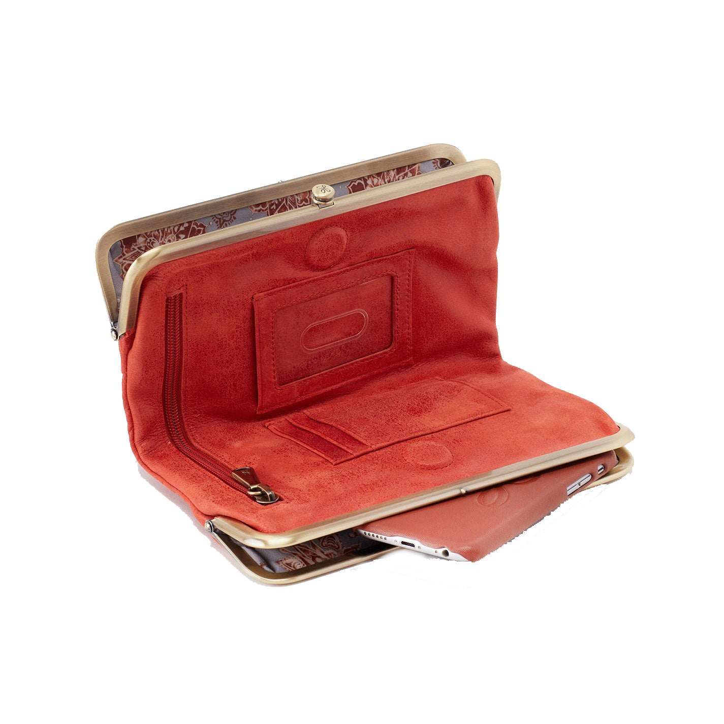 Hobo Lauren Wallet - Lava - Gabrielle's Biloxi