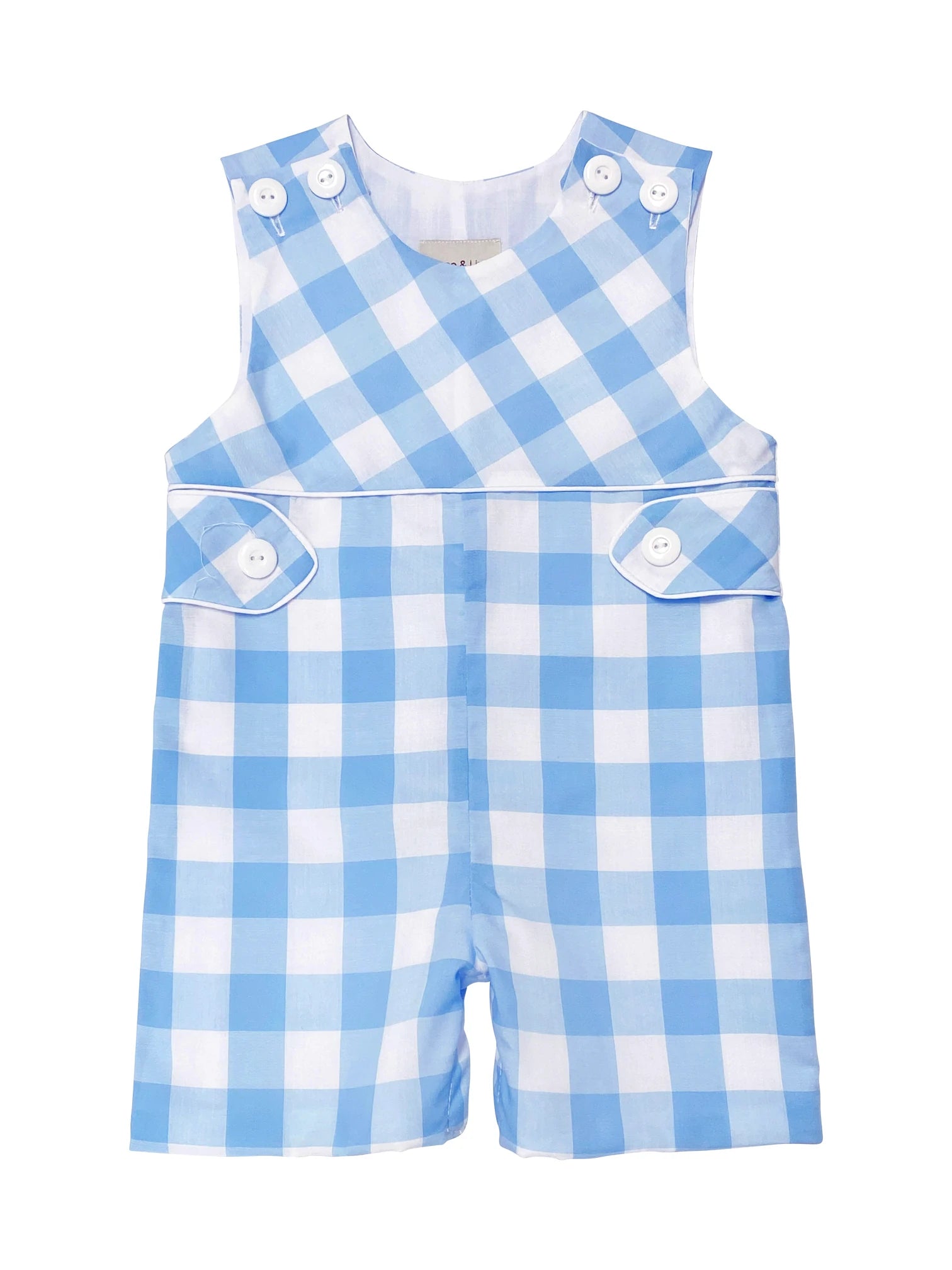 Blue Checks Overall - Gabrielle's Biloxi