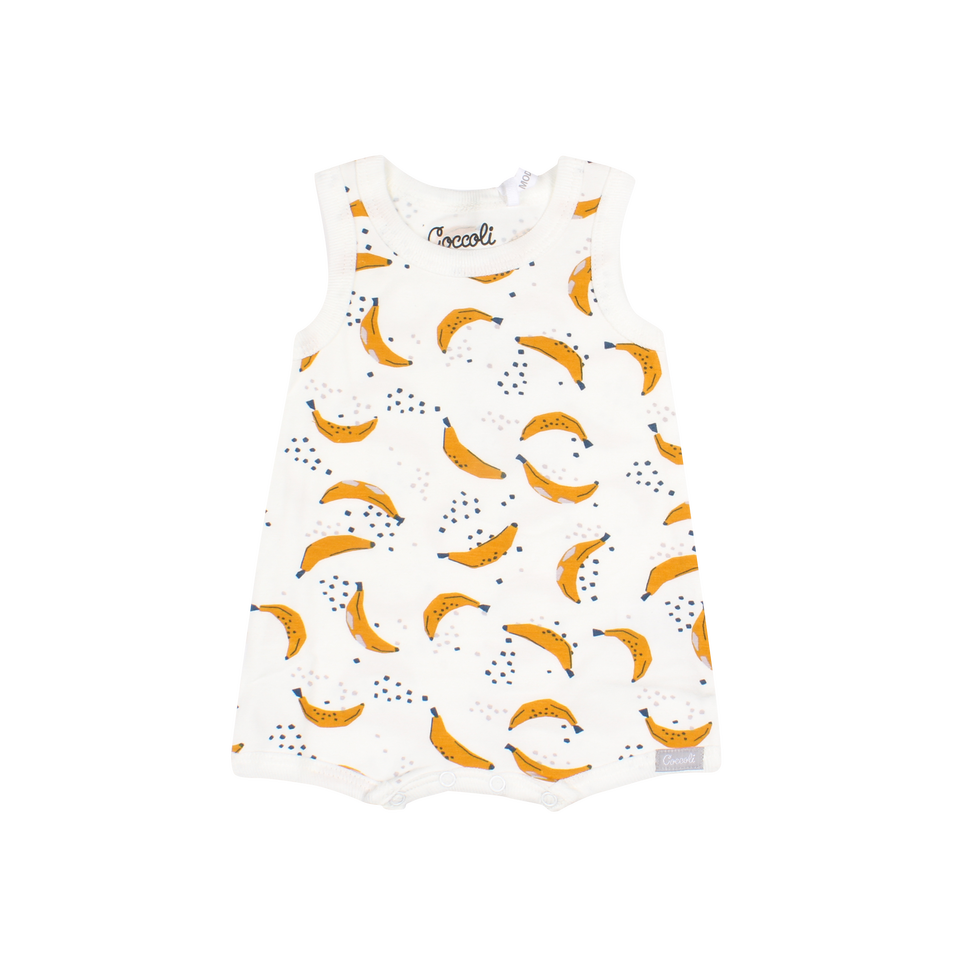 Coccoli Infant Romper Bananas - Gabrielle's Biloxi