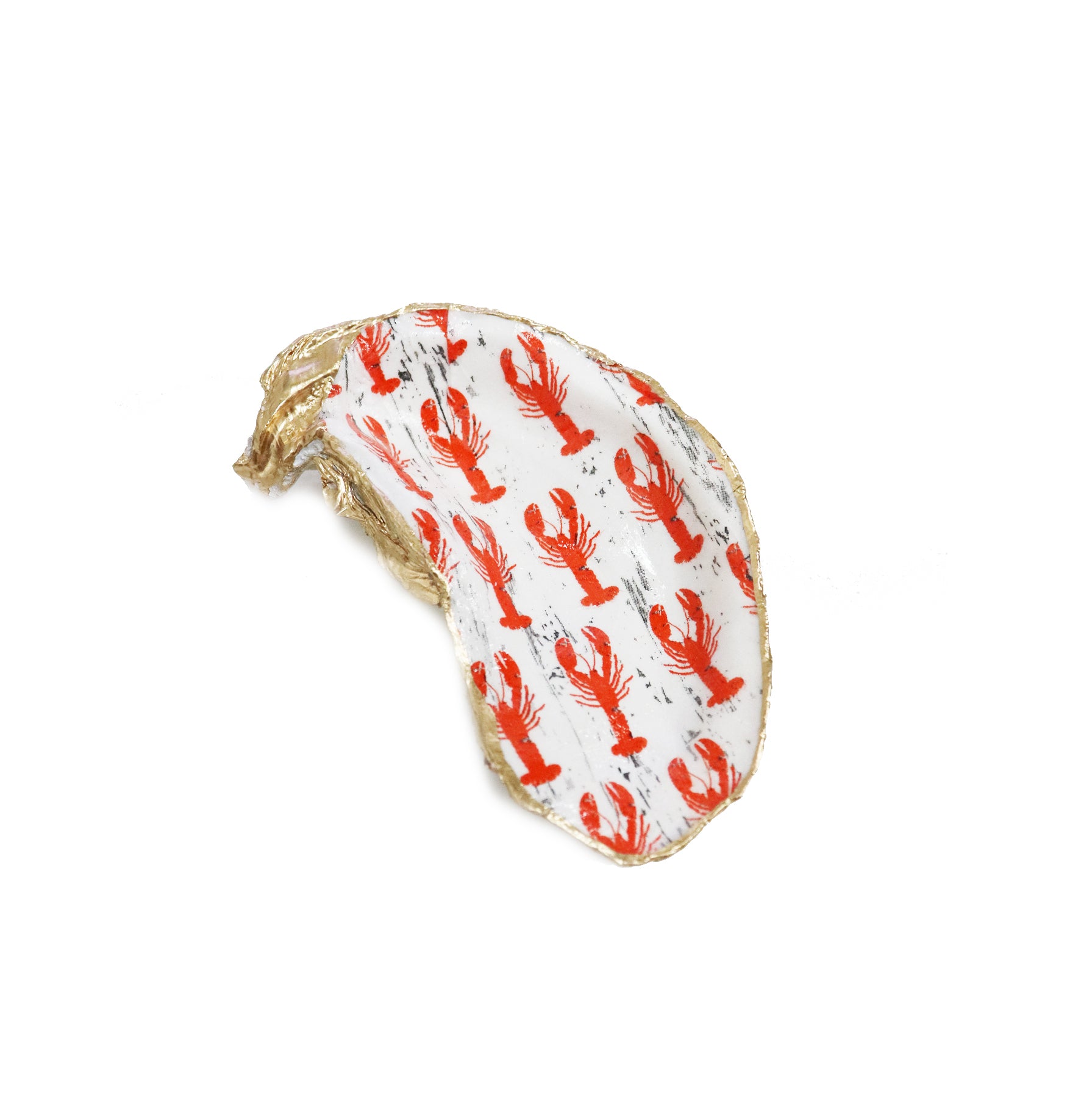 Decoupage Oyster: Lobsters - Gabrielle's Biloxi