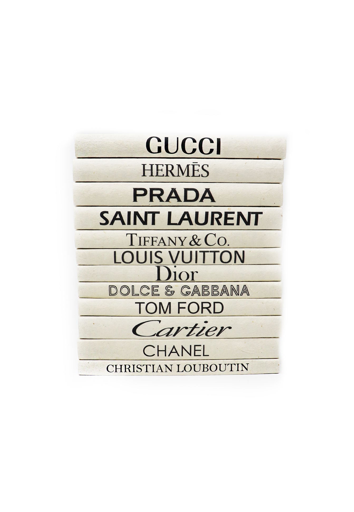Custom Fashion Books Cream - Assorted - Gabrielle's Biloxi