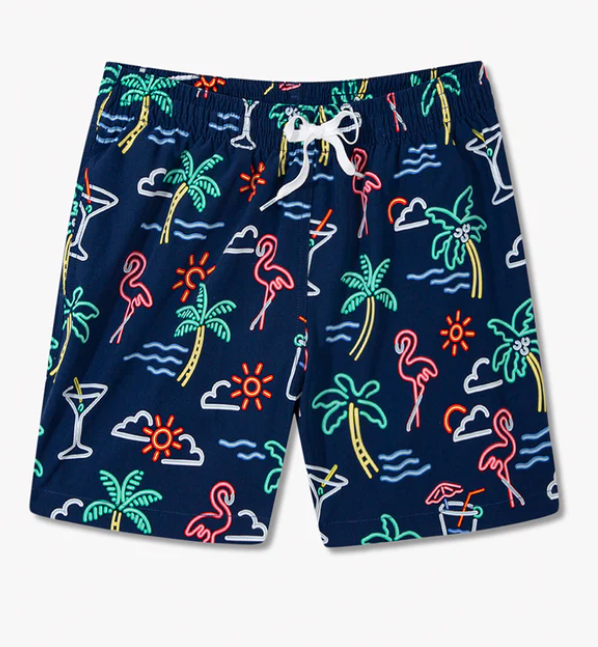 Chubbies The Neon Lights 7.0" Stretch Classic Swim Trunk - Gabrielle's Biloxi