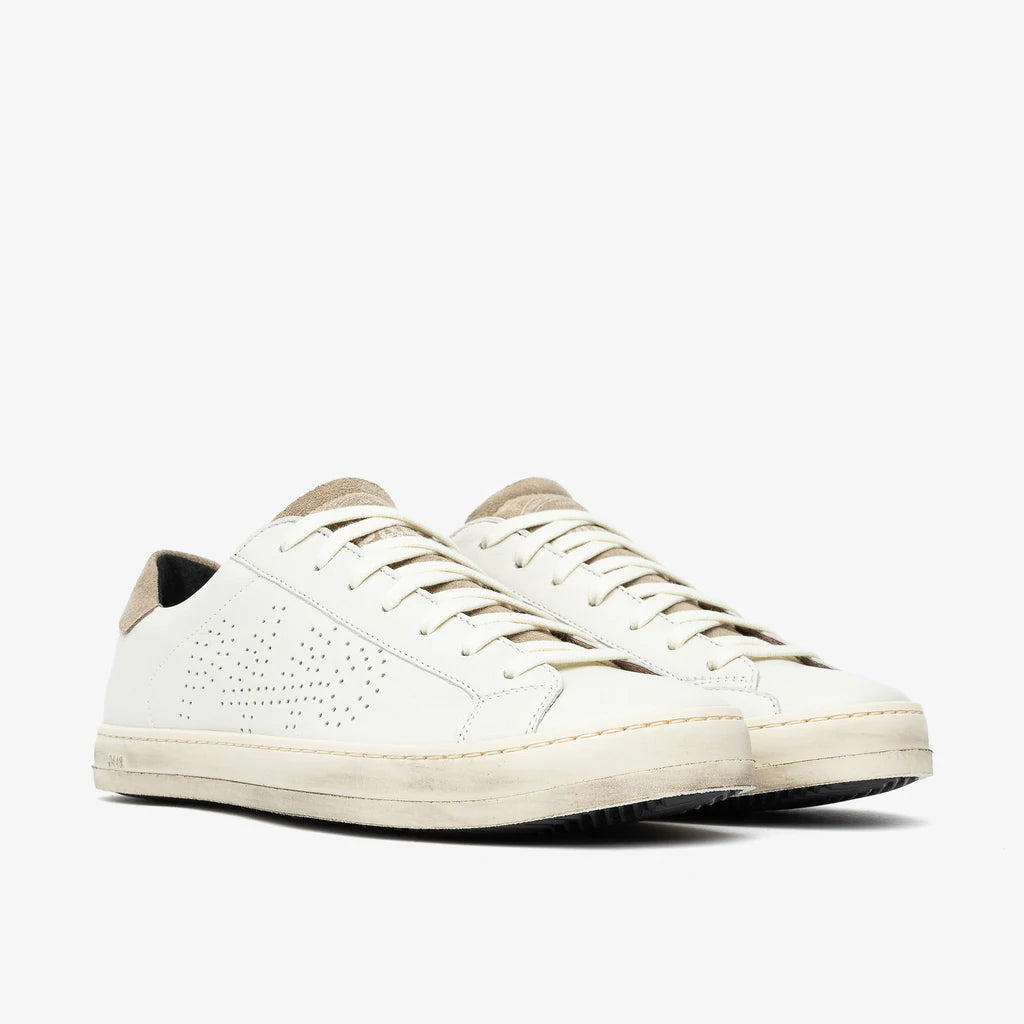 P448 Mens John - Cream Tab - Gabrielle's Biloxi
