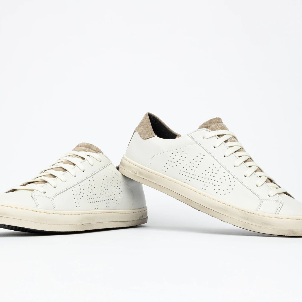 P448 Mens John - Cream Tab - Gabrielle's Biloxi