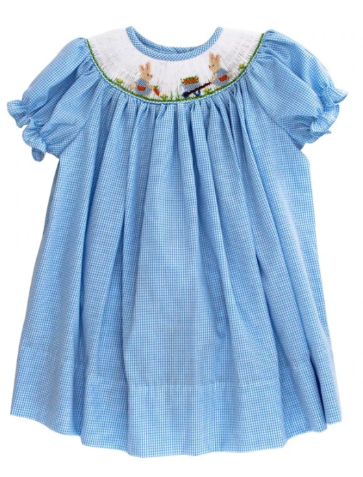 Bailey Boys Smocked Bunnies - Bishop Dress - Gabrielle's Biloxi
