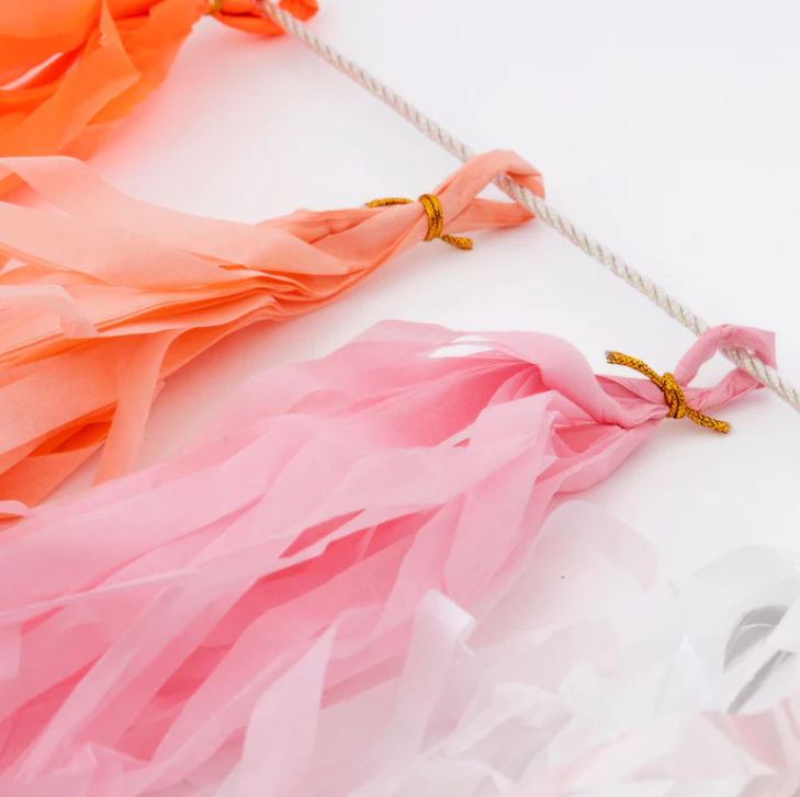 Meri Meri Pink Tassel Galand - Gabrielle's Biloxi