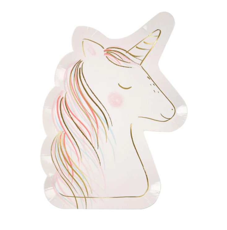 Meri Meri Magical Unicorn Plates - Gabrielle's Biloxi