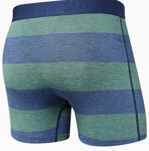 Saxx Vibe Super Soft BB-Blue/Green Ombre Rugby - Gabrielle's Biloxi