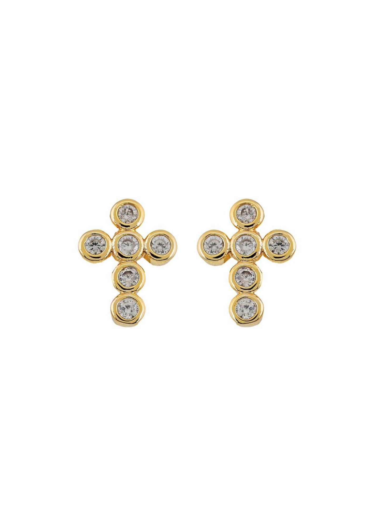 Mimi Mini Cross Earrings - Gabrielle's Biloxi