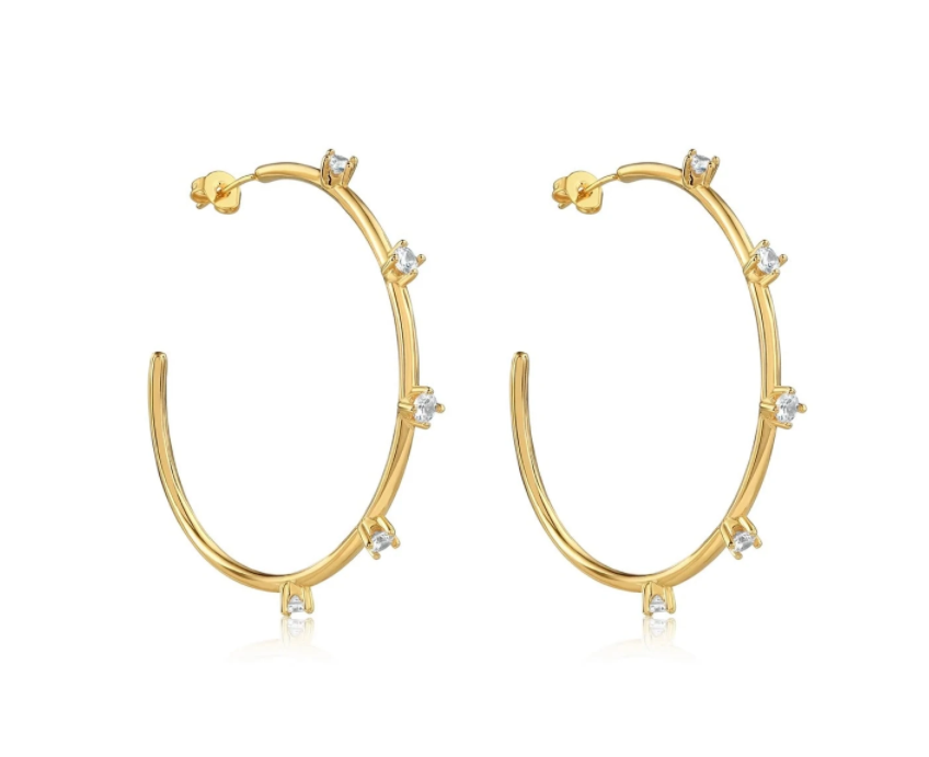Aster Hoop Earrings - Gabrielle's Biloxi