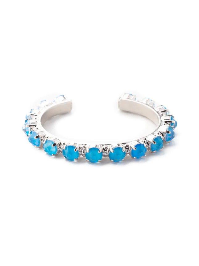 Sorrelli Riveting Romance Cuff Bracelet - Blue Poppy - Gabrielle's Biloxi