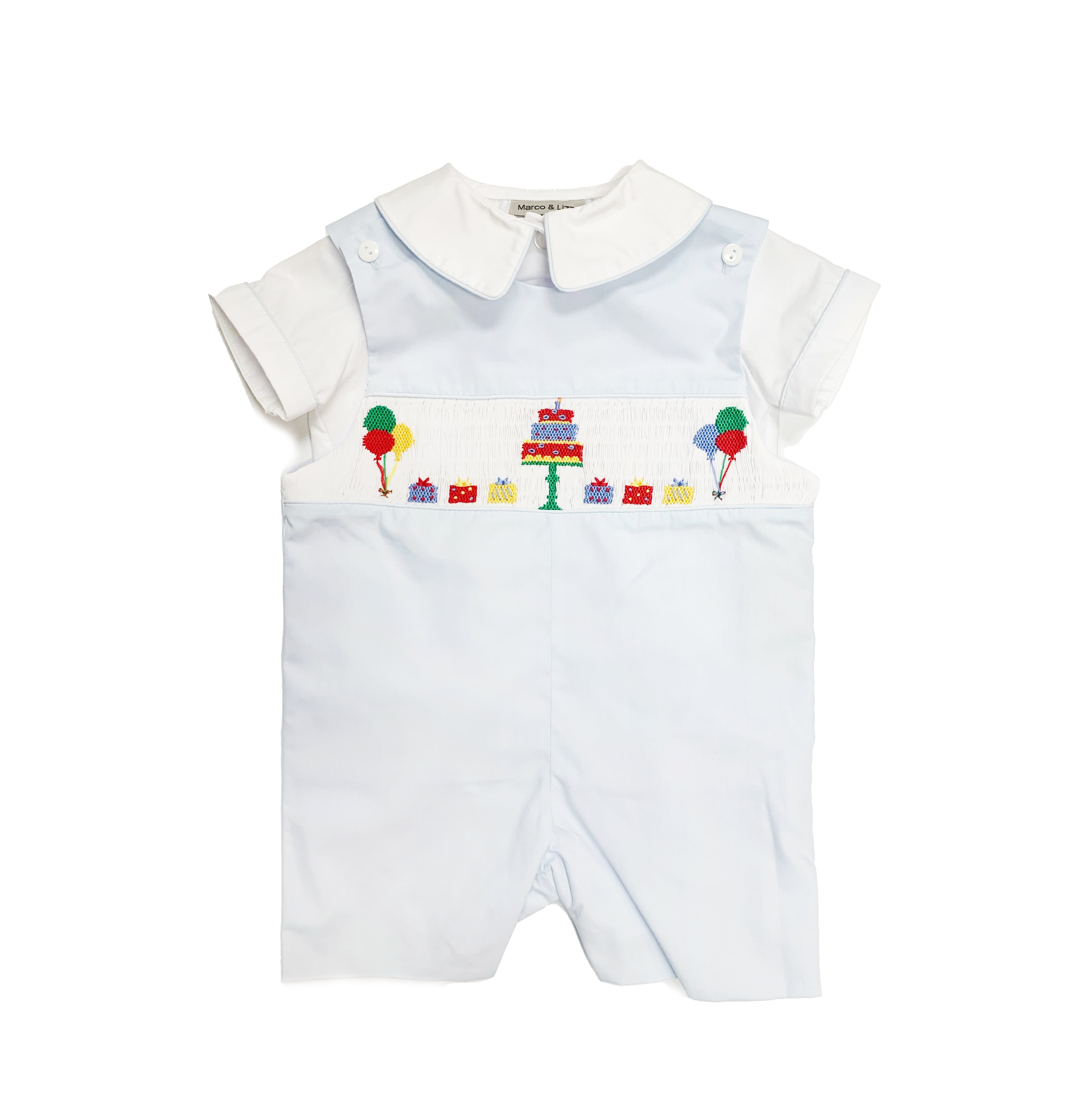 Birthday Overall 2 Piece Set - Gabrielle's Biloxi