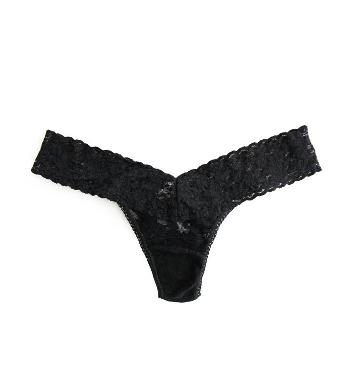 Hanky Panky Signature Lace Low Rise Thong - Black - Gabrielle's Biloxi