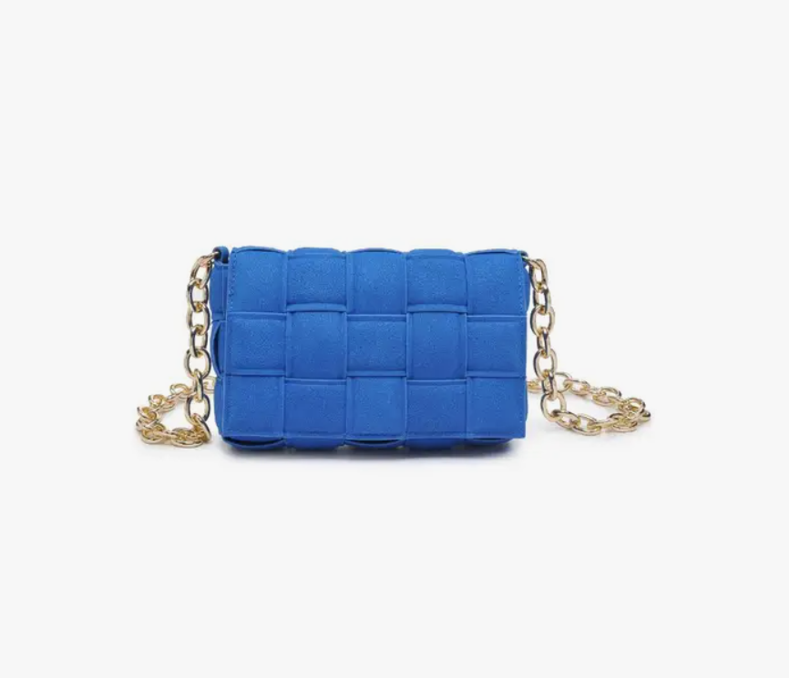 Holden Suede Crossbody - Cobalt - Gabrielle's Biloxi