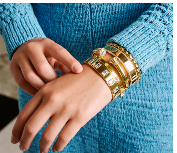 Freida Rothman Sparkling Reflections Cuff - Gabrielle's Biloxi