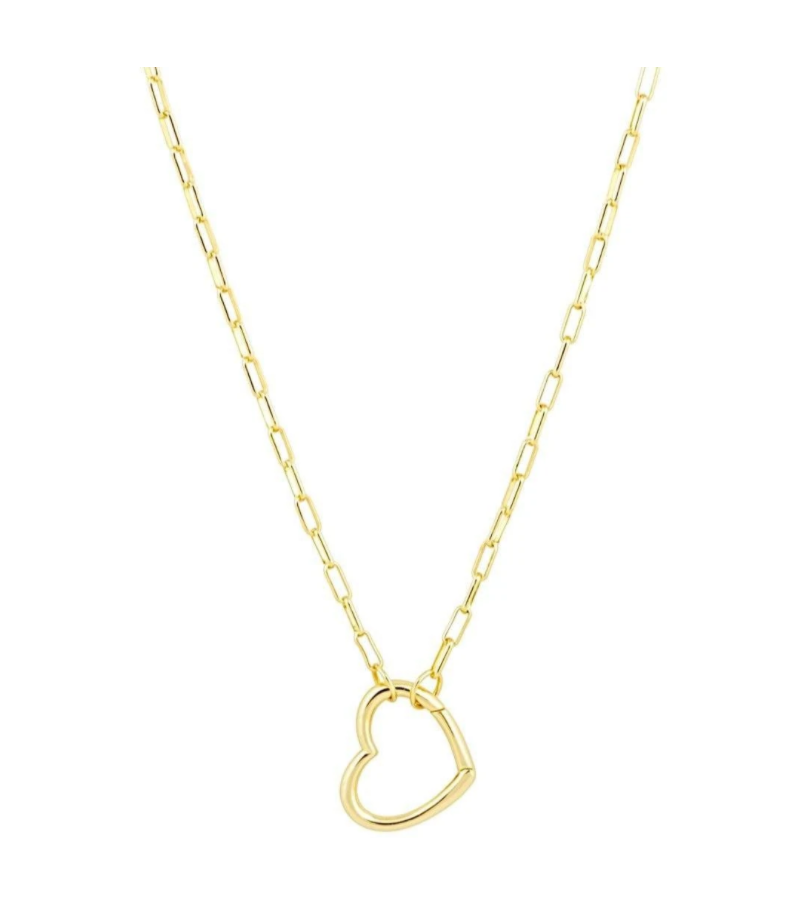 Brooke Open Heart Necklace - Gabrielle's Biloxi
