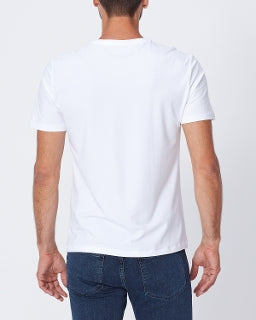 Paige Cash Crew Neck Tee - Fresh White - Gabrielle's Biloxi