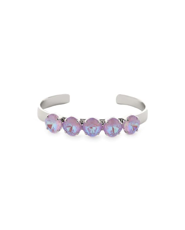 Sorrelli Round Cut Cuff Bracelet - Cotton Candy Clouds - Gabrielle's Biloxi
