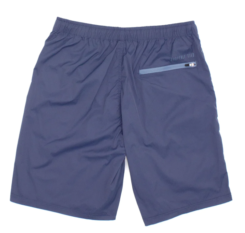 Properly Tied Drifter Performance Short - Slate Blue - Gabrielle's Biloxi
