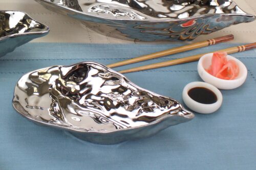 Pampa Bay Small Oyster Bowl Silver - Gabrielle's Biloxi