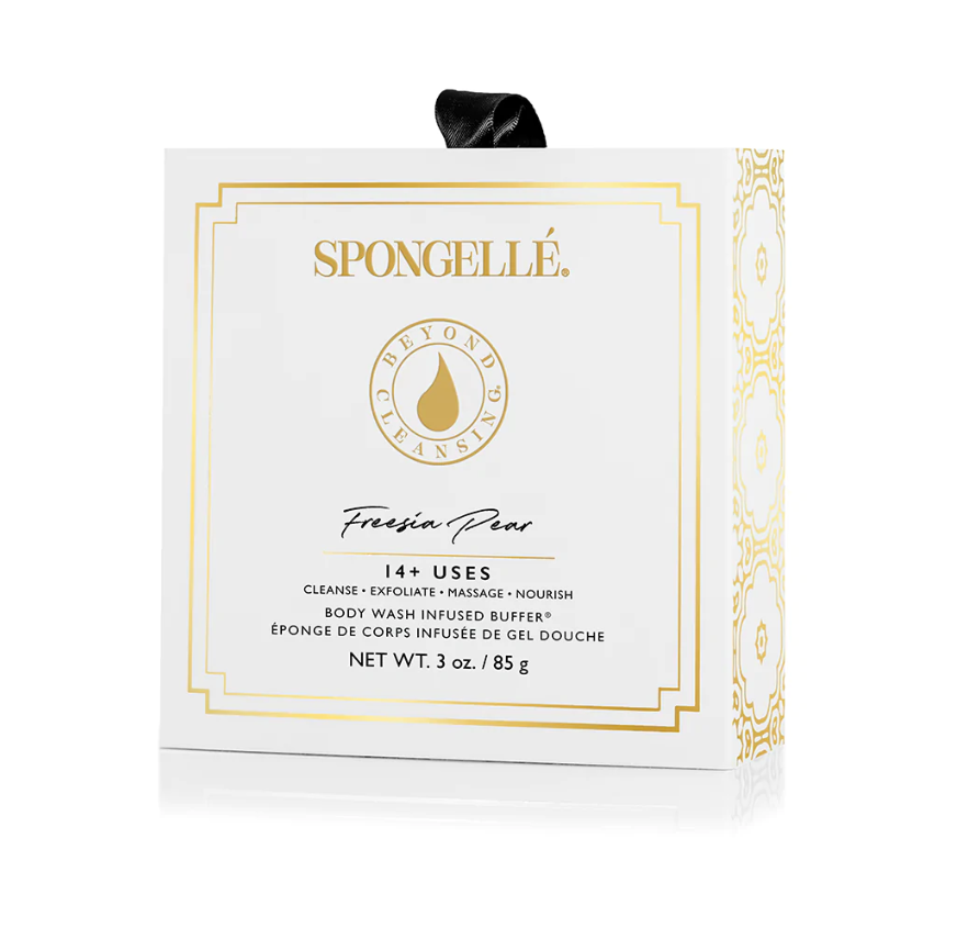 Spongelle Boxed Flower - Freesia Pear - Gabrielle's Biloxi