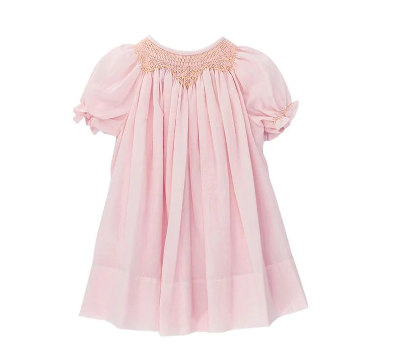 Bailey Boys Pink Geometric with Ivory - Bishop - Gabrielle's Biloxi
