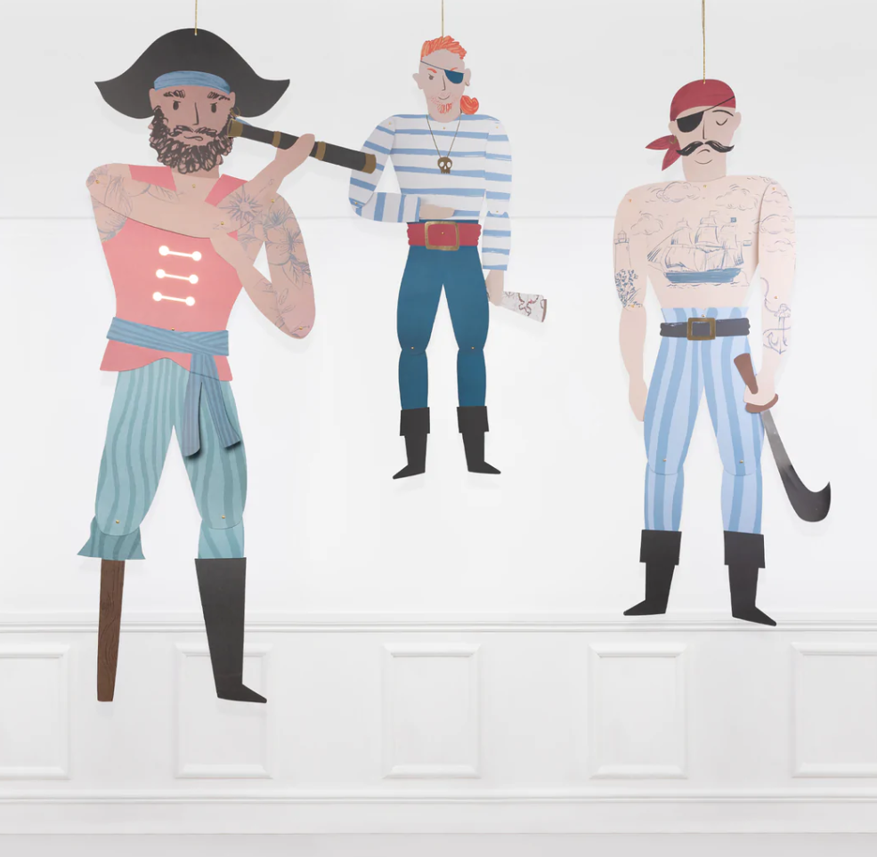 Meri Meri Giant Pirate Decorations - Gabrielle's Biloxi