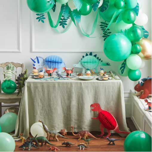 Meri Meri Honeycomb Dinosaur Decorations - Gabrielle's Biloxi
