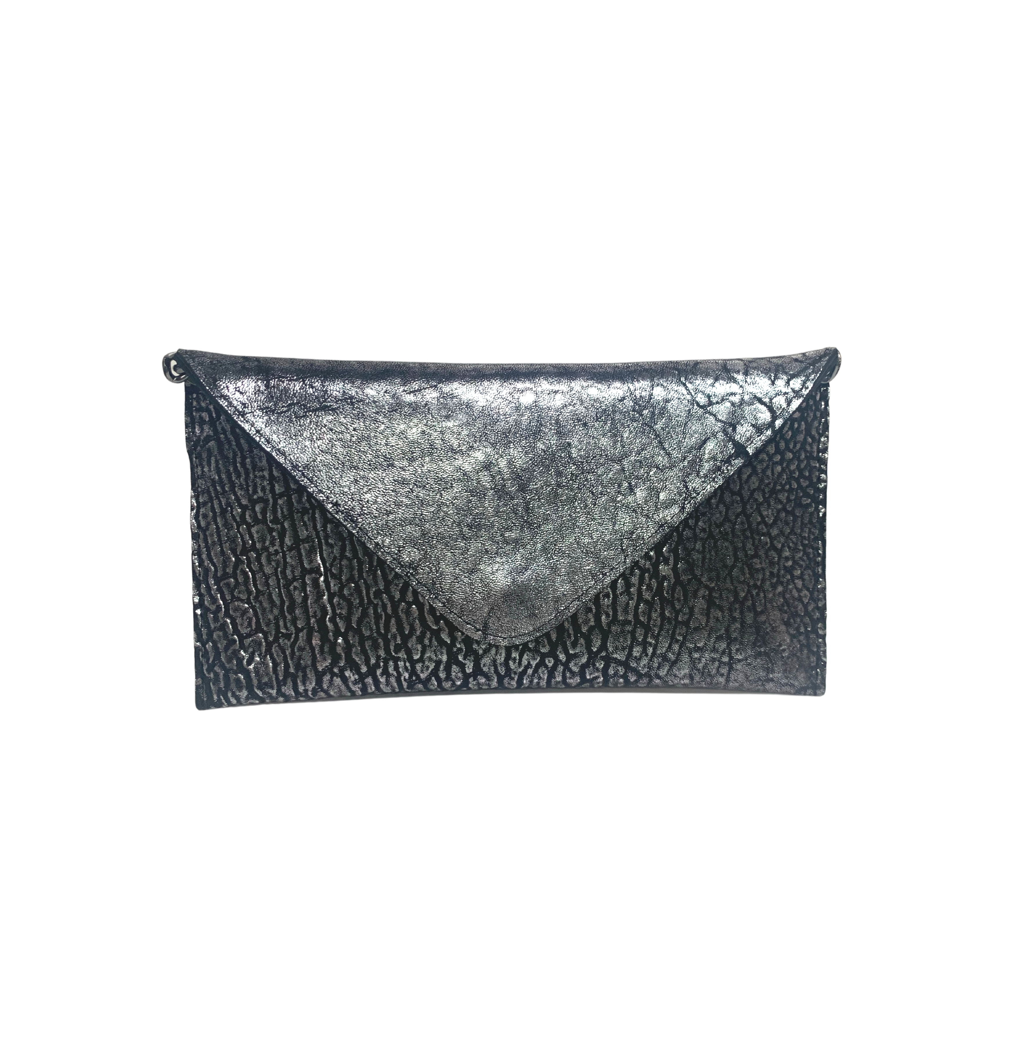JJ Winters Custom Ellie Crossbody - Gunmetal Hippo - Gabrielle's Biloxi