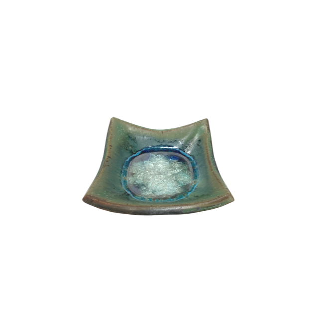 Dock 6 Pottery Small Wonton Dish With Glass - Gabrielle's Biloxi