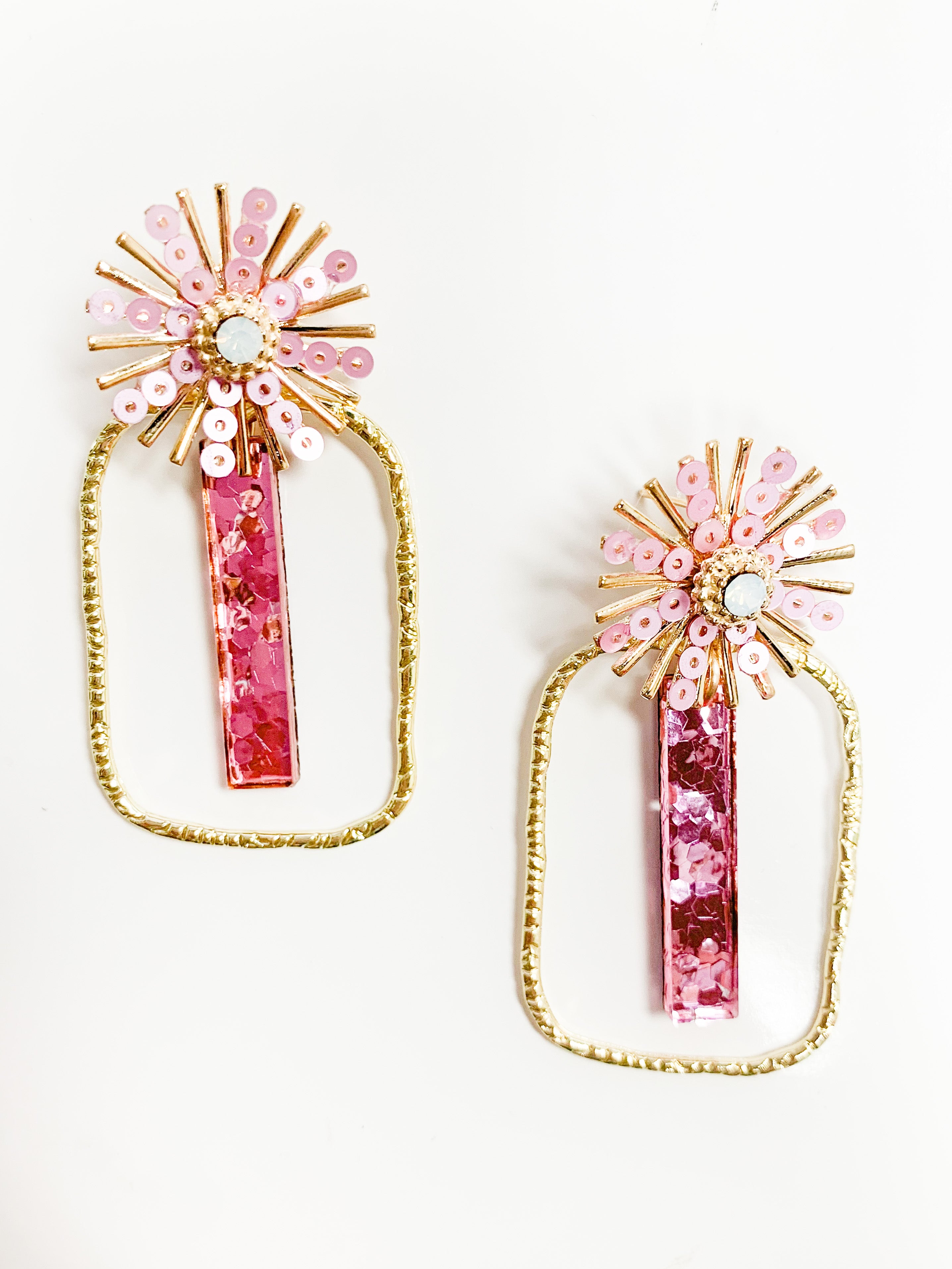 Alayna Hoops - Pink - Gabrielle's Biloxi