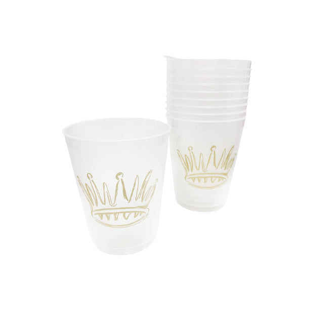 La Couronne Party Cups (Set of 10) - Gabrielle's Biloxi