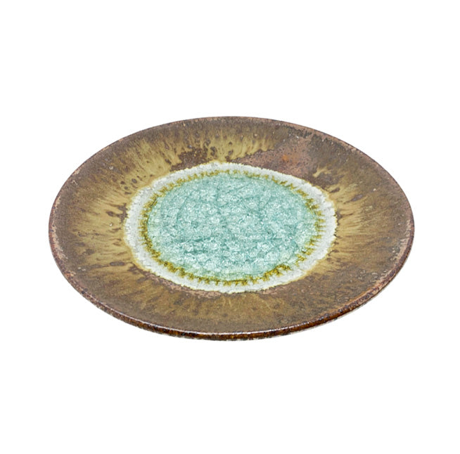 Dock 6 Pottery Plate with Glass 14" - Gabrielle's Biloxi
