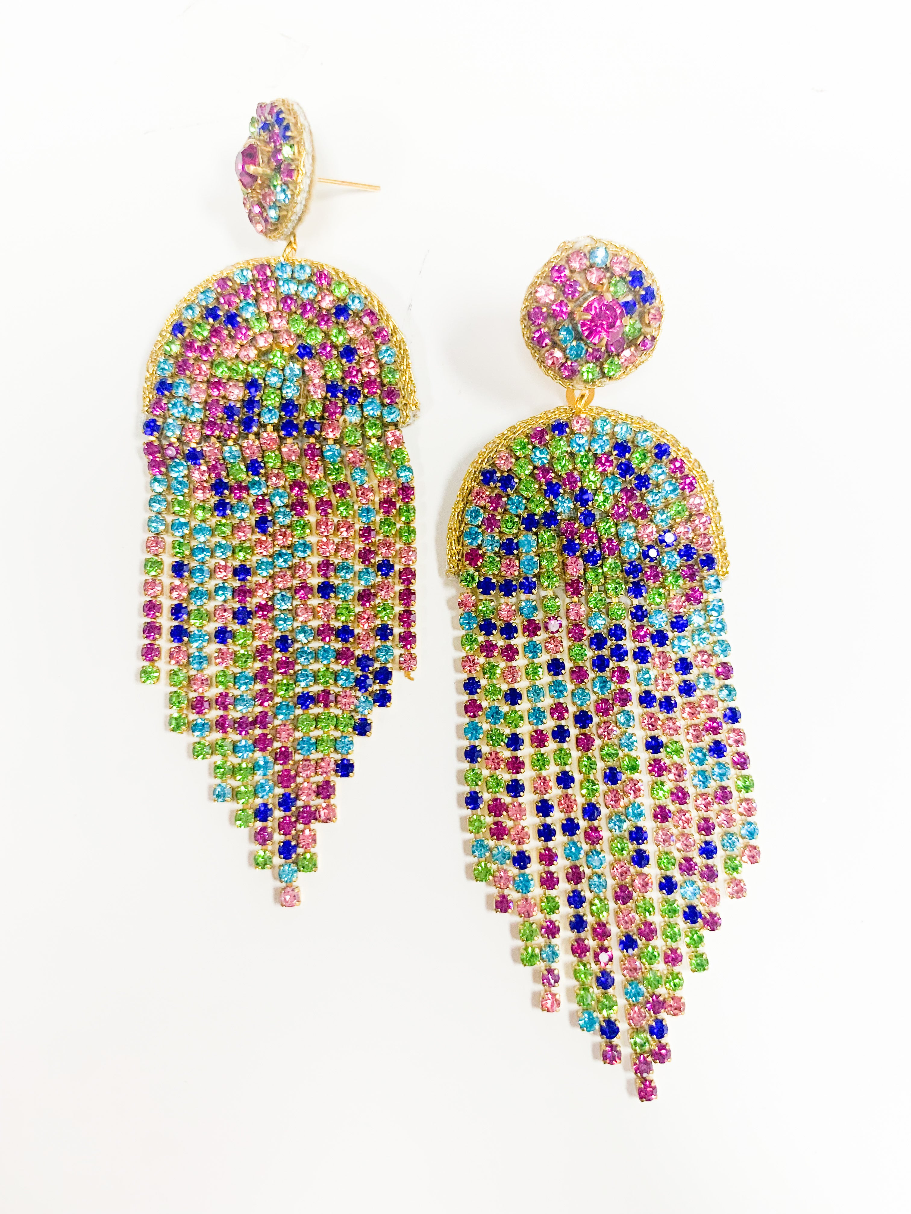Eloise Beaded Drop Earrings - Gabrielle's Biloxi