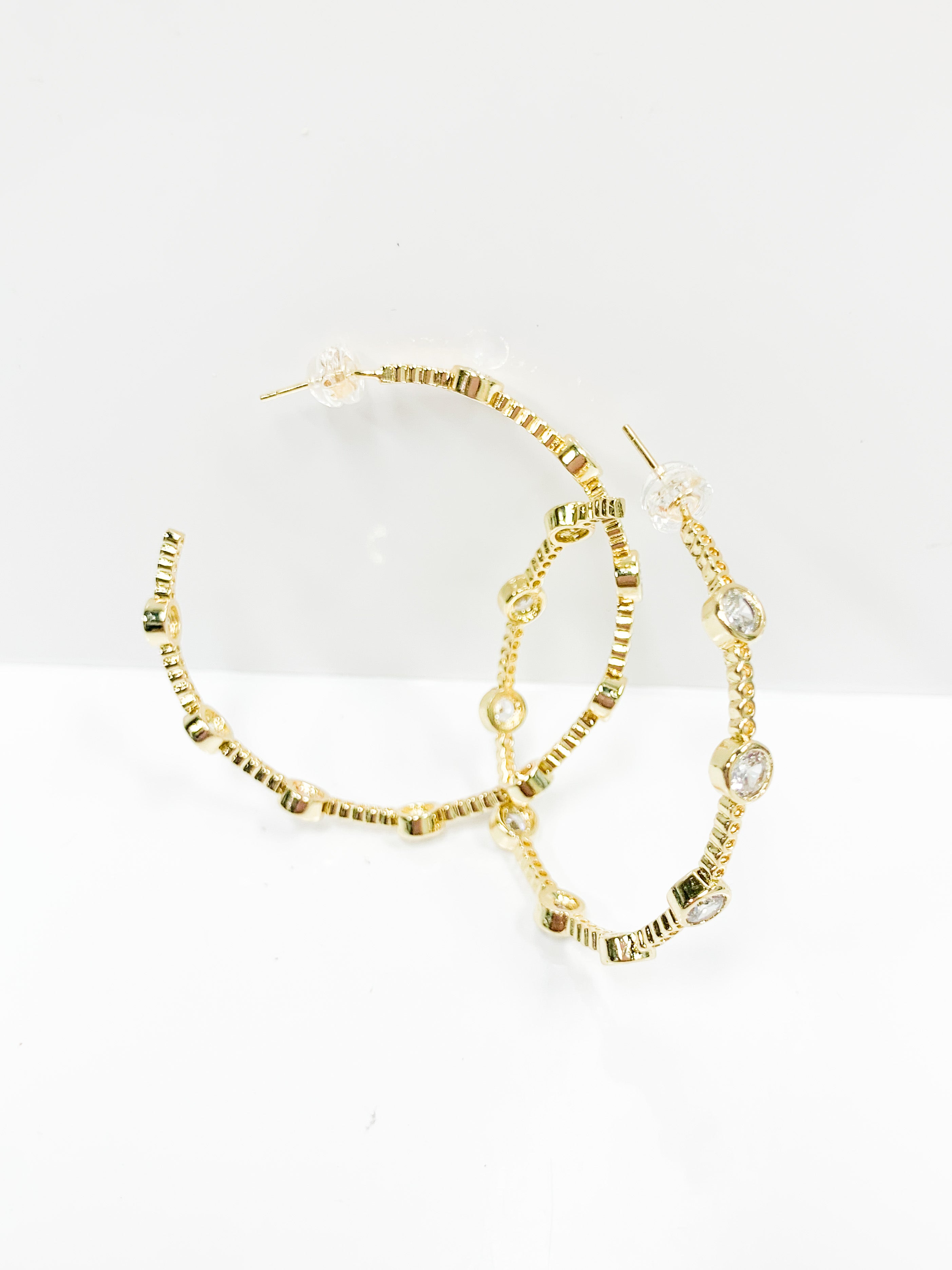 Meghan Hoop Earrings - Gabrielle's Biloxi