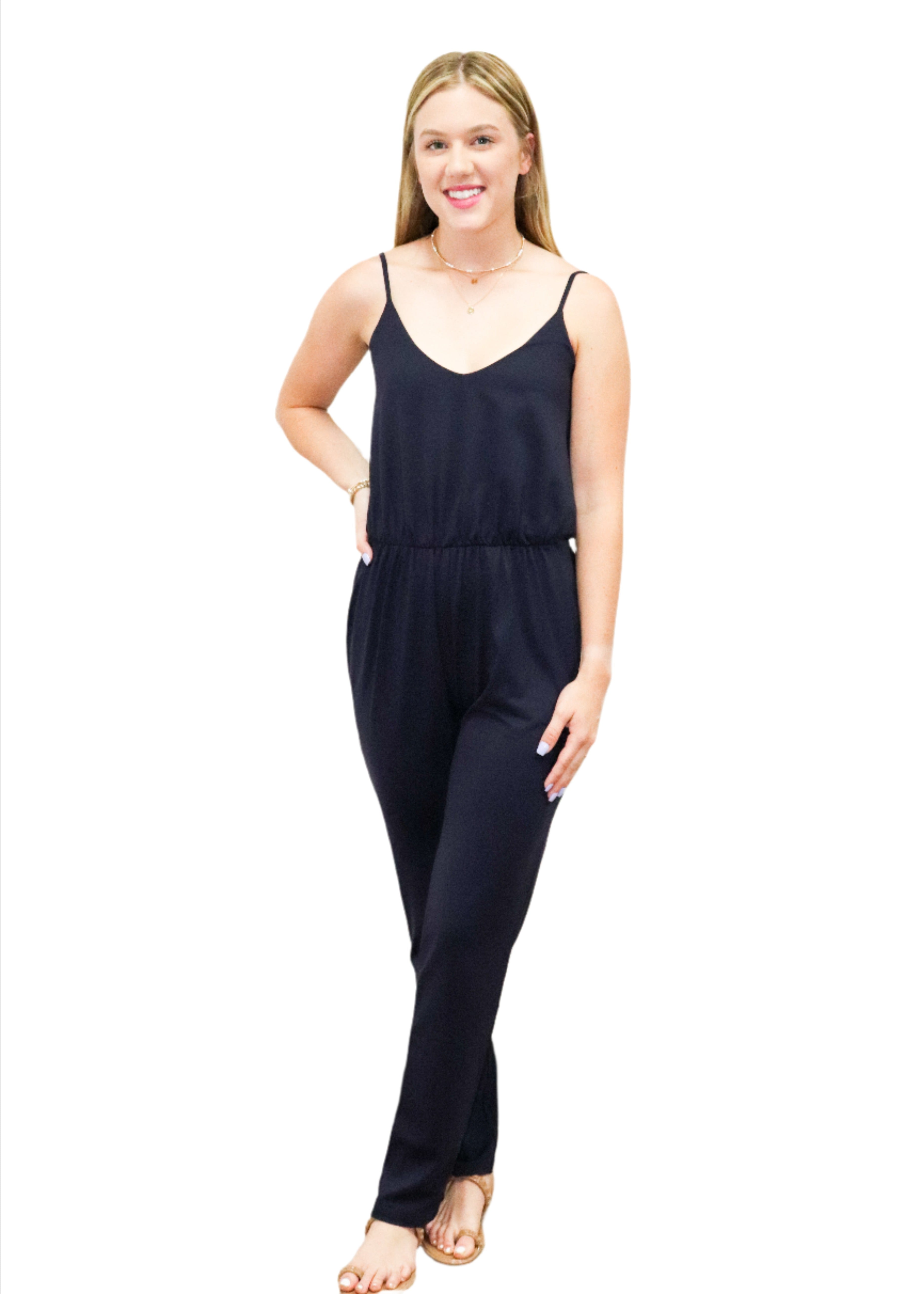 Susana Monaco Slip Jumpsuit 32" - Gabrielle's Biloxi