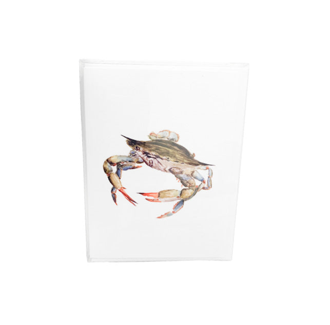 Blue Crab Cards - Box of 8 - Gabrielle's Biloxi