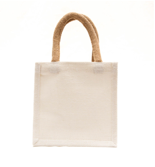 La Couronne Petite Gift Tote White/Gold - Gabrielle's Biloxi