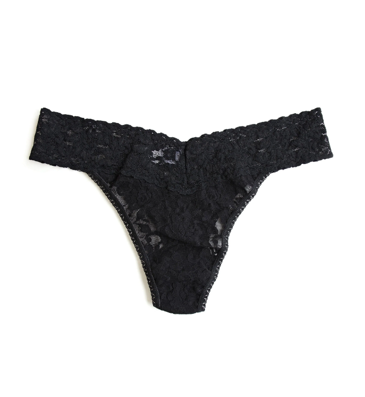 Hanky Panky Signature Lace Original Rise Thong - Black - Gabrielle's Biloxi