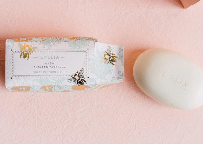 Lollia Wish Shea Butter Soap - Gabrielle's Biloxi
