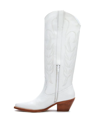 Matisse Western Agency Boot - White - Gabrielle's Biloxi