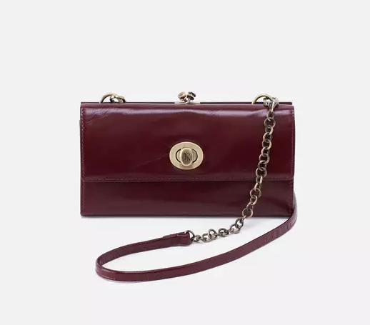 Hobo Mila Wallet XBody Merlot - Gabrielle's Biloxi